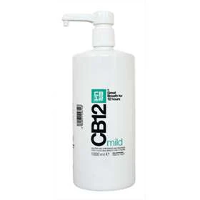 CB12 Green Mild Mint-Menthol Mouthwash- 1000ml