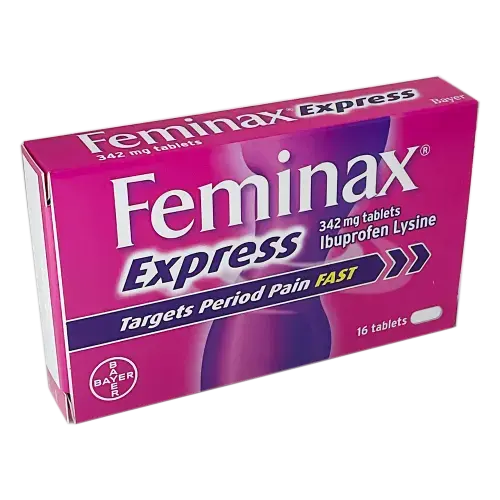 Feminax Express 16 Tablets