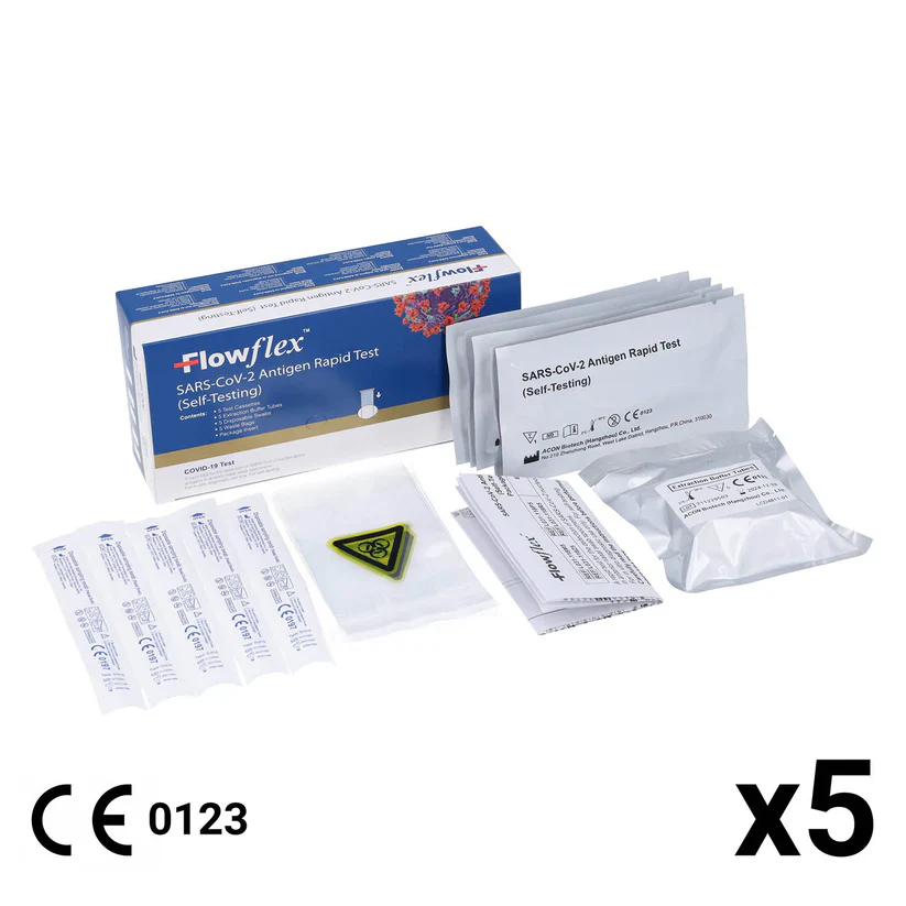 Flowflex Antigen Rapid Covid Lateral Flow Test
