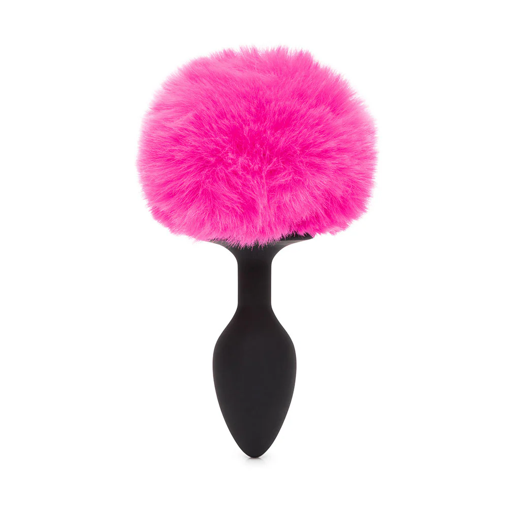 Happy Rabbit Butt Plug Large - Black/Pink - Image 4