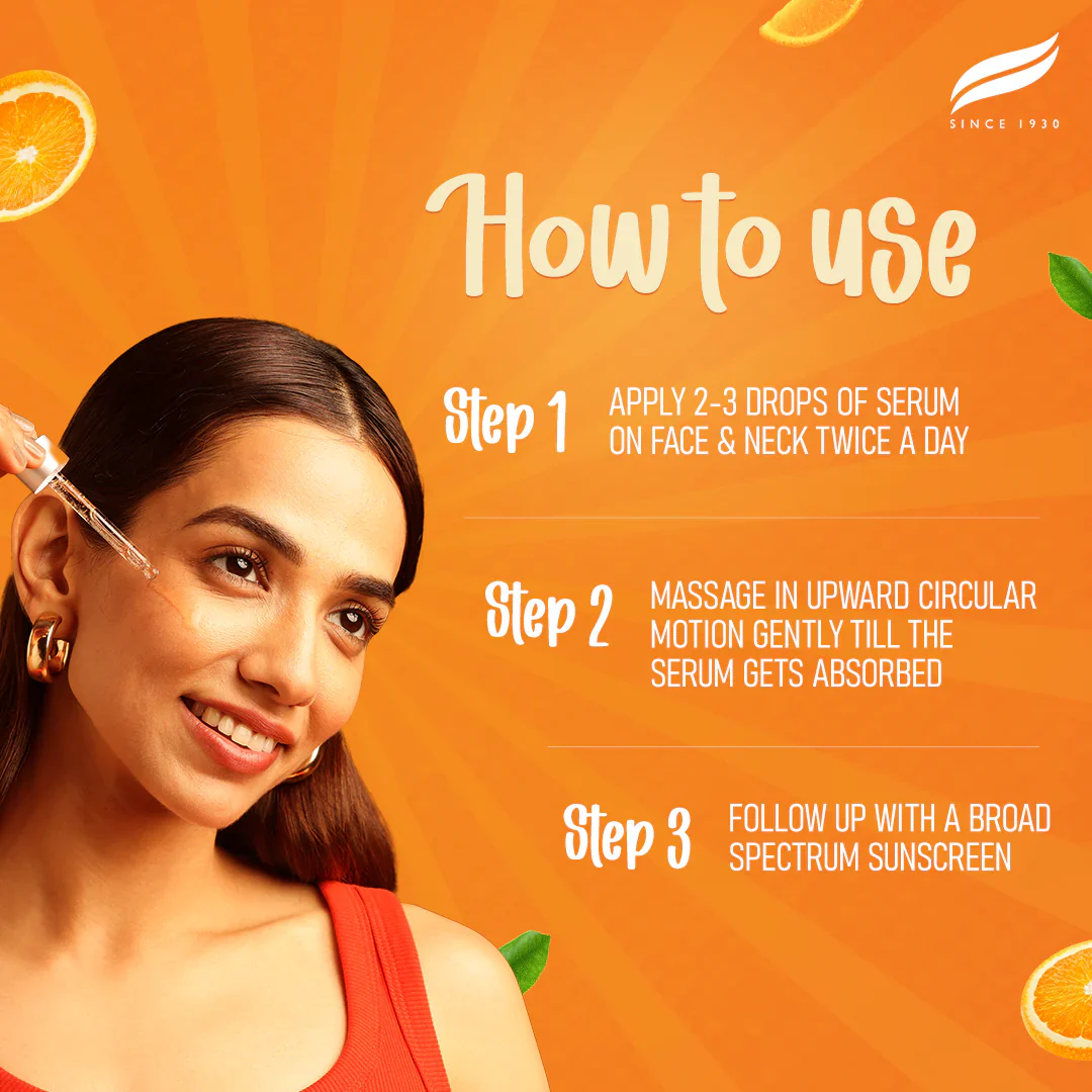 Himalaya Brightening Vitamin C Orange Face Serum - 30 ml - Image 6