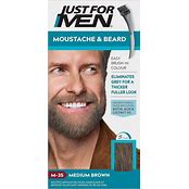 Just For Men Moustache & Beard Medium Brown Hair Dye M-35