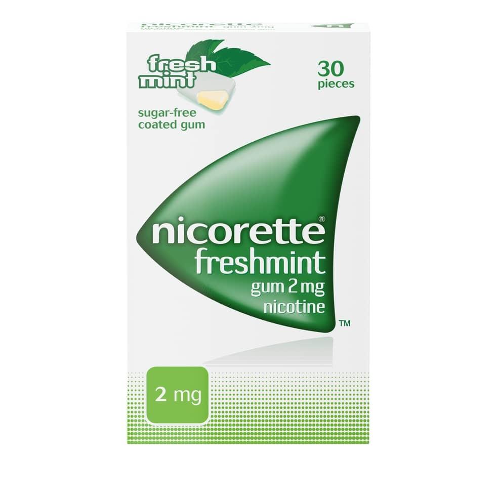 Nicorette Gum Freshmint 2mg