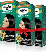 PACK 4 X Super Vasmol 33 Kesh Kala Hair Oil - Almond Protein Neem Extract 100ml - Image 2