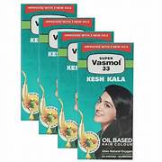 PACK 4 X Super Vasmol 33 Kesh Kala Hair Oil - Almond Protein Neem Extract 100ml - Image 3