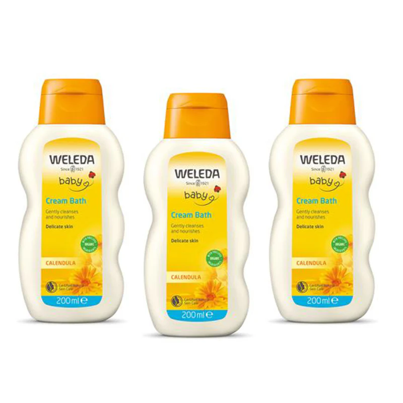 Weleda Calendula Cream Bath 200ml - Image 2